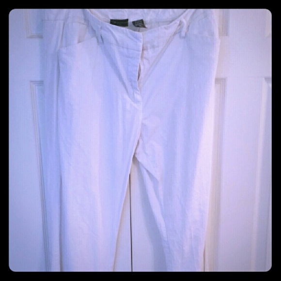New York and Company white dress pants