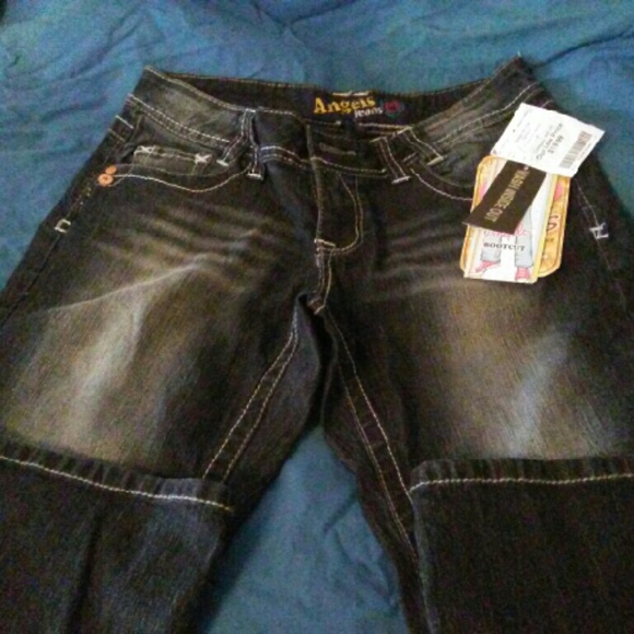 Angels Size 7 Bootcut Jeans NWT
