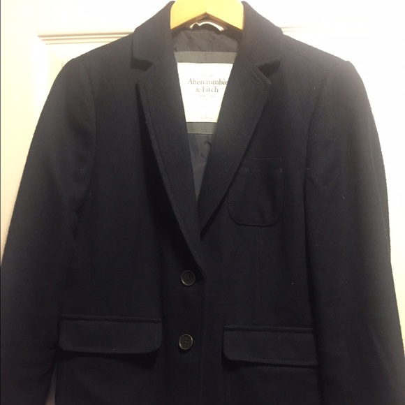 Abercrombie & Fitch Jackets & Blazers - Abercrombie Navy Blazer NWOT