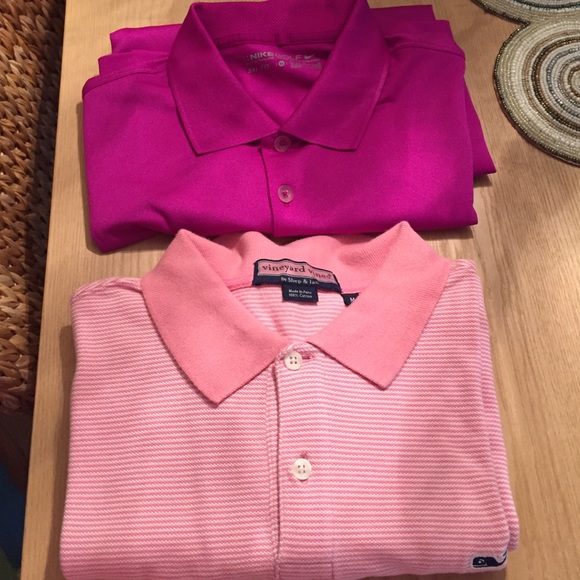 Bundle - vineyard vines polo and Nike golf polo