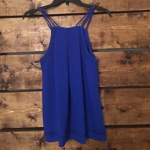 Royal blue tank