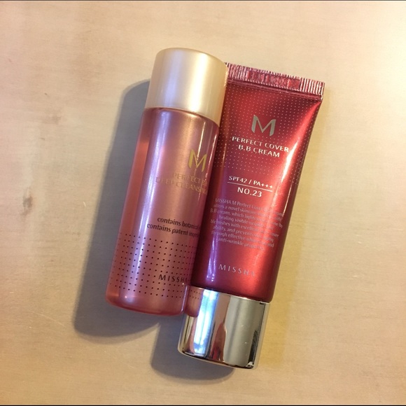 Missha BB cream & Cleansing Oil set