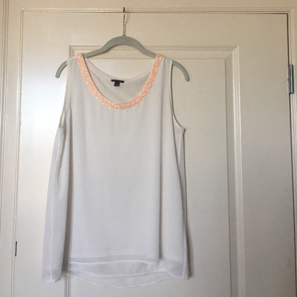 Ann Taylor embellished tank