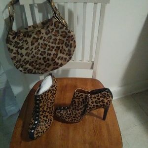 Authentic Maxx NY pony skin bag and ABS never worn