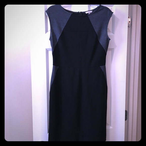 Black and gray dress, great for work