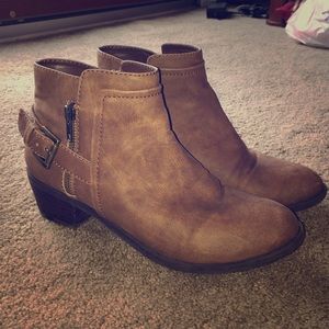 Gently used booties