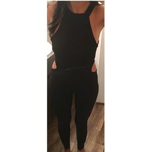 Full black bodysuit