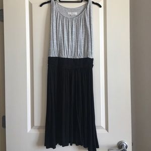 LOFT black and white dress