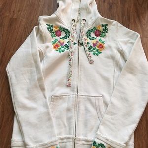 Reef zip up sweatshirt