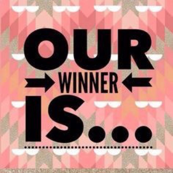 And the Winner of the September drawing is!......