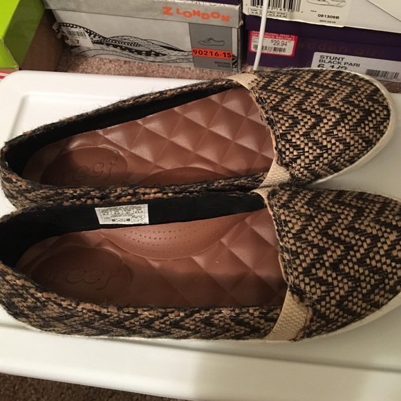 Reef Burlap Slip Ons