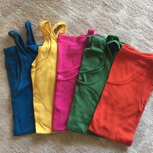 Set of 5 LOFT tanks