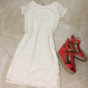 Off white lace dress