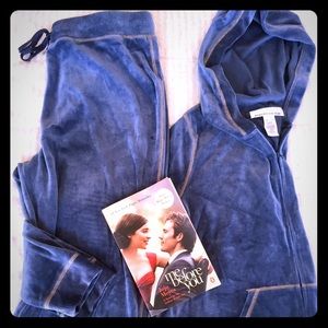 Ladies Velour Track Suit