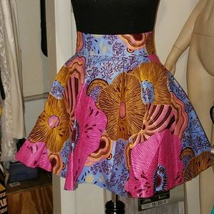 Ankara circle skirt