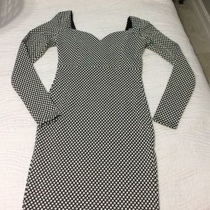 Sexy long sleeve dress