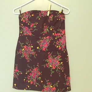 Free People black comb dress