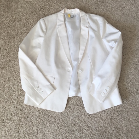 Liz Claiborne white blazer
