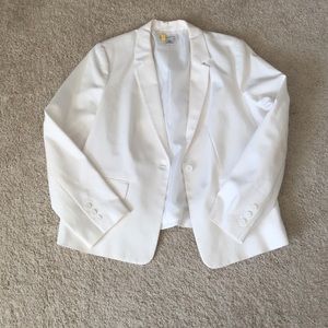 Liz Claiborne white blazer