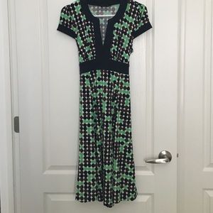 BCBG Max Azria dress size XS. Jersey flare cute!