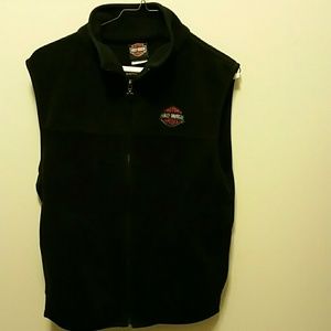 Harley Davidson fleece vest