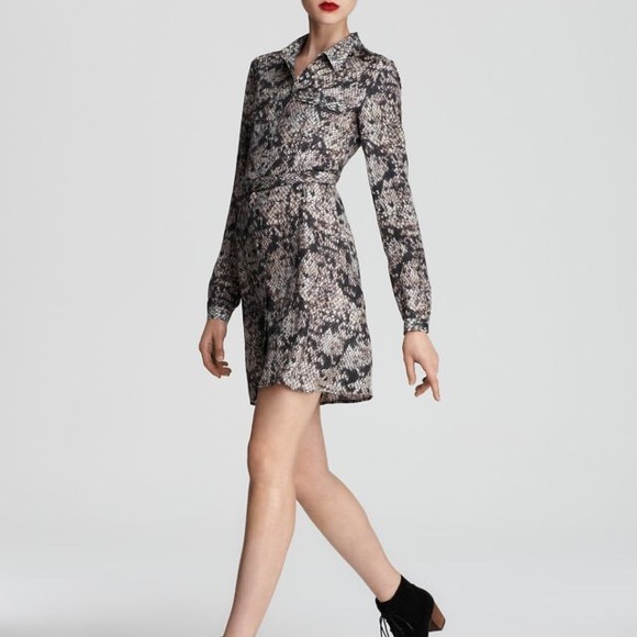 Theory Silk Ananine Dress, Size 4