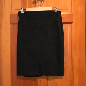 Black pencil skirt by Express