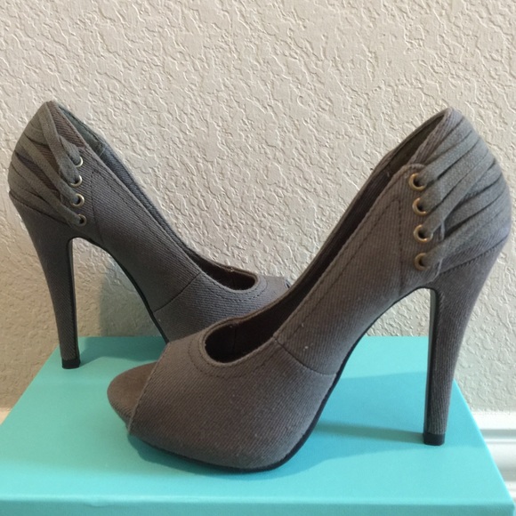 Ash denim heels. Size 5