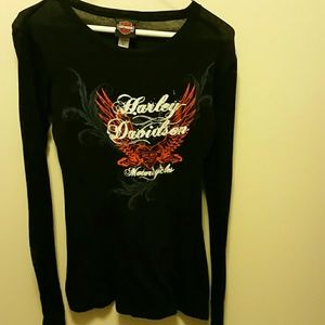 Harley Davidson long sleeve tee