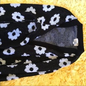 floral cardigan
