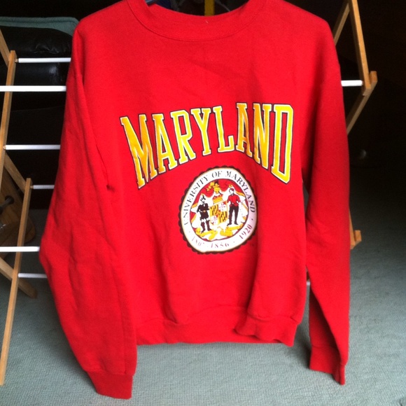 University of Maryland Crew Neck Sweater