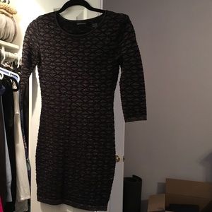 Glittery Sweater Dress