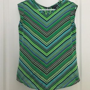 New w/o tags sleeveless print top The Limited XS
