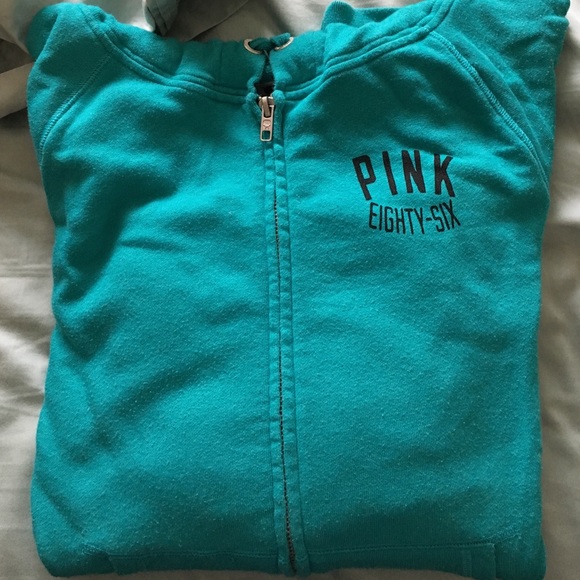 PINK zip up sweatshirt
