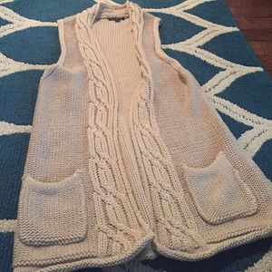 Banana Republic Sleeveless knit cardigan