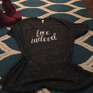 Custom screen print Bella's canvas shirt