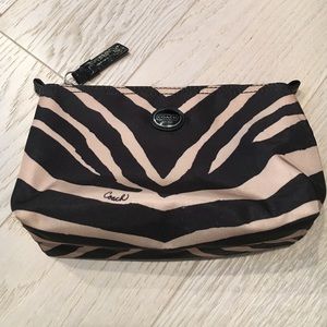 Small Coach cosmetic bag