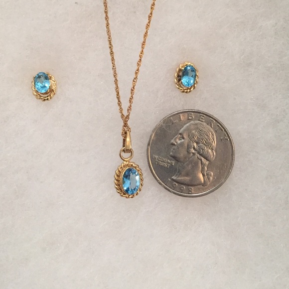 Aquamarine set - Picture 2 of 3