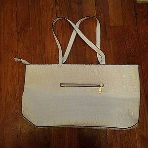 White handbag