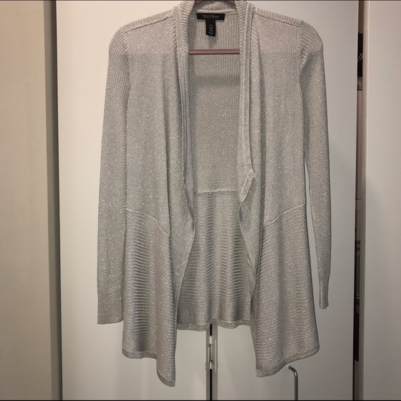 🎉🎁25%off 2+🎁🎉 WHBM Cardigan Silver