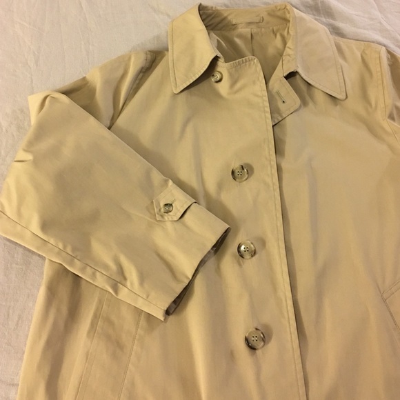 Vintage London Fog Tan Raincoat