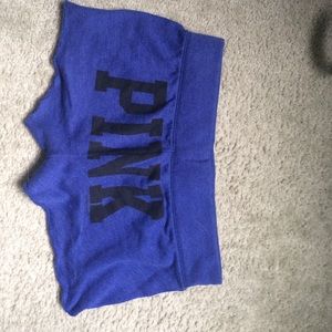 Blue Victoria Secret shorts, barely worn.