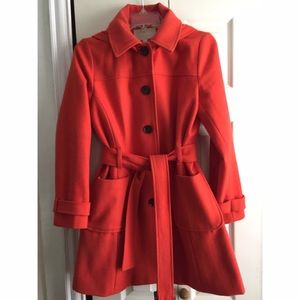 Banana Republic belted wool coat