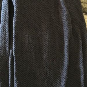 Herringbone brown tights