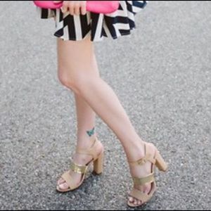 BCBG strappy sandals