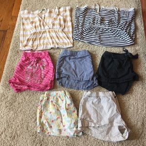 Pajama short/ nightgown bundle