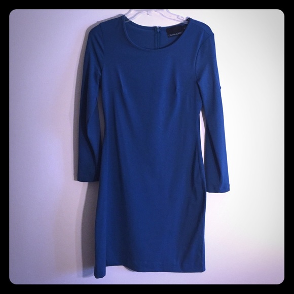 Cynthia Rowley Teal Long Sleeve Dress