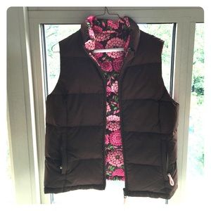 Reversible Lilly Pulitzer Puffy Vest
