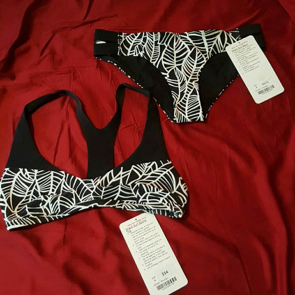 NWT Lululemon Shanti Surf Bikini Set