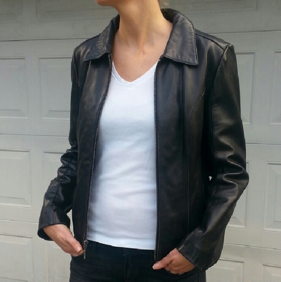 Miss Top Gun leather jacket